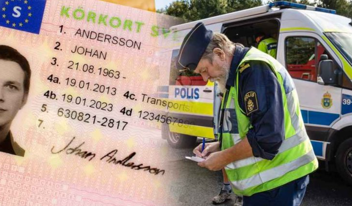 محاولة غير قانونية: الحصول على رخصة قيادة رومانية في السويد