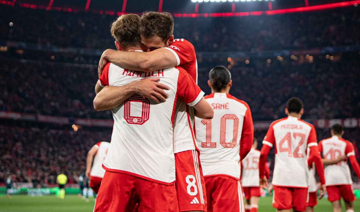 بايرن ميونيخ يتأهل إلى نصف نهائي دوري أبطال أوروبا بفوزه على أرسنال