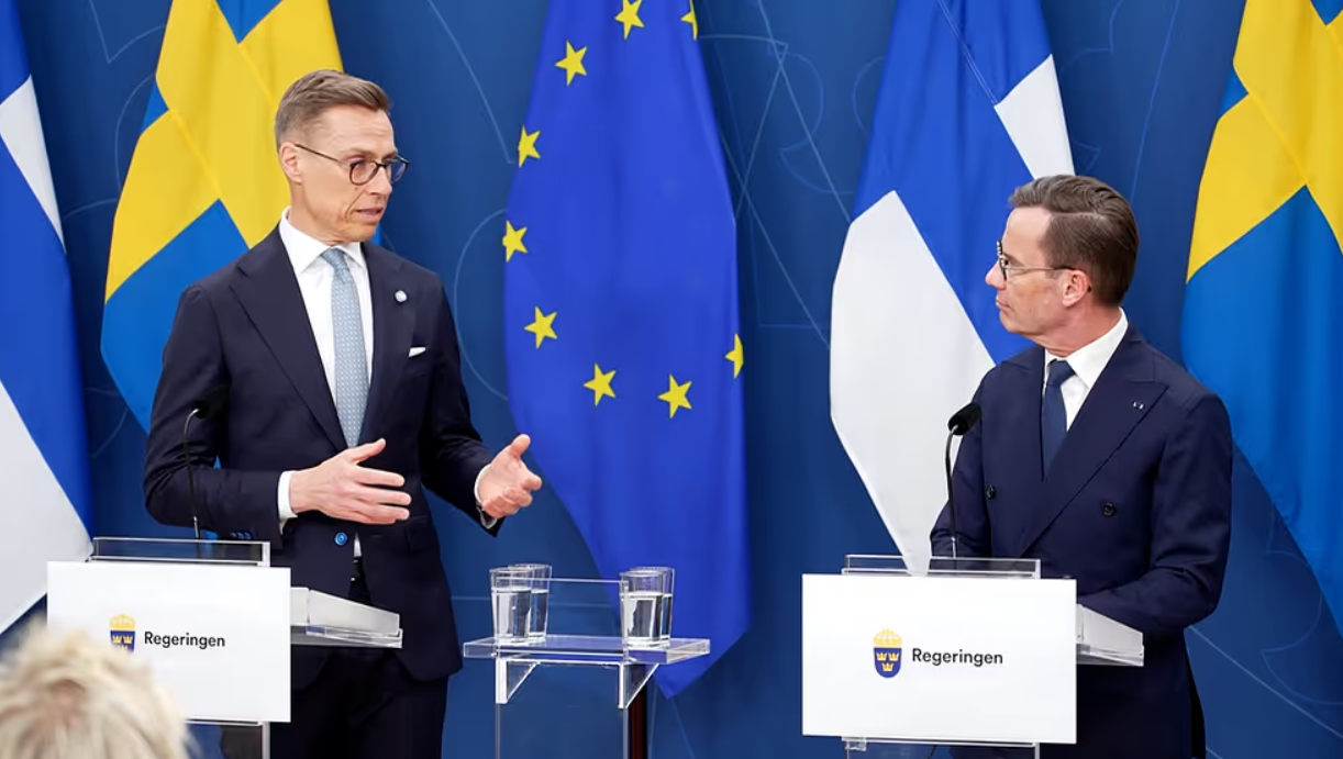 رئيس فنلندا يزور السويد ويؤكد مع كريسترشون على أهمية الأمن الأوروبي